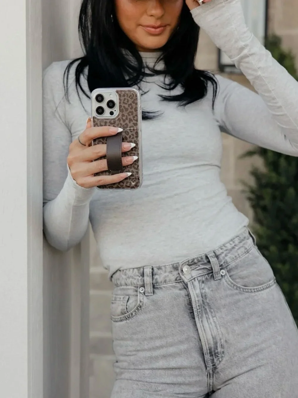 Walli Case “Shadow Leopard” iPhone 13 Pro Max New Two Tone Brown